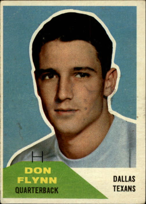1960 Fleer #32 Don Flynn RC