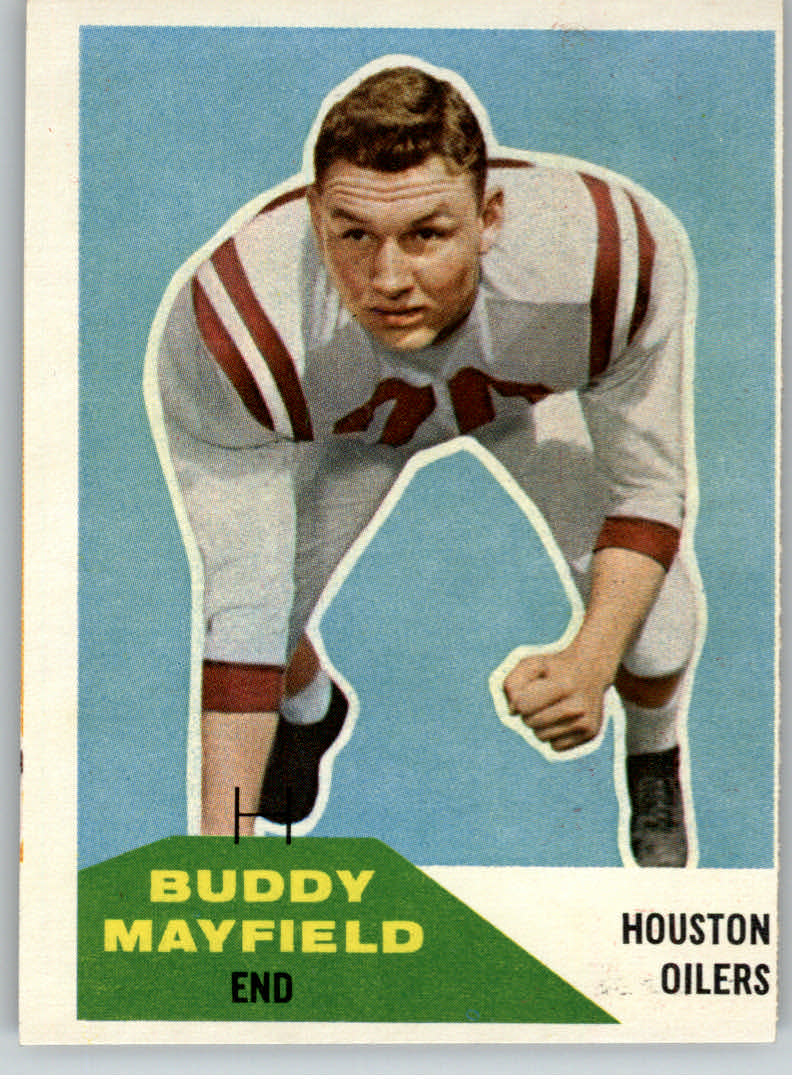 1960 Fleer #52 Buddy Mayfield RC