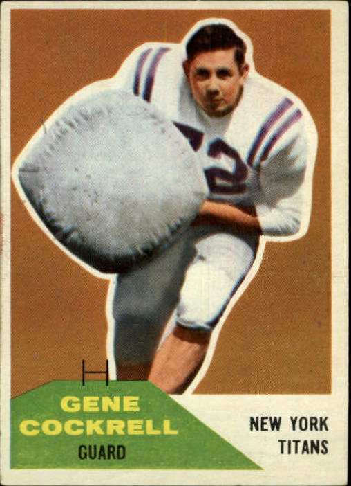 1960 Fleer #56 Gene Cockrell RC