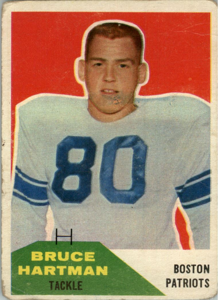 1960 Fleer #77 Bruce Hartman RC
