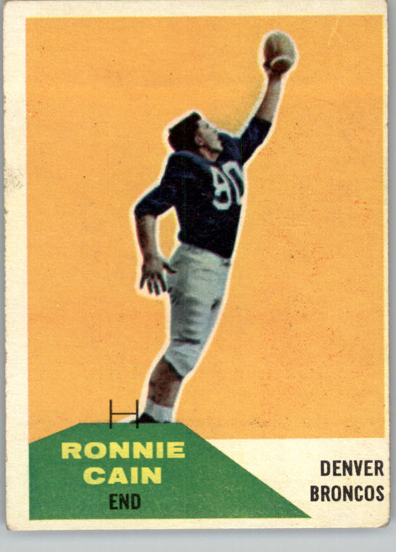 1960 Fleer #114 Ronnie Cain RC