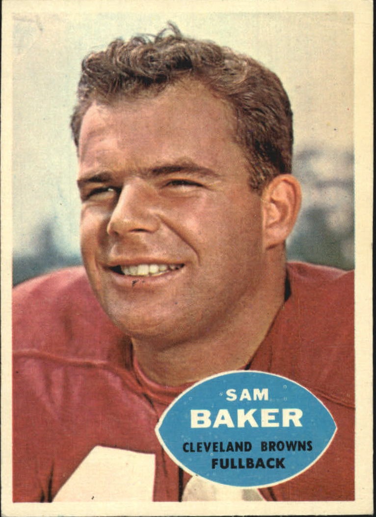 1960 Topps #24 Sam Baker