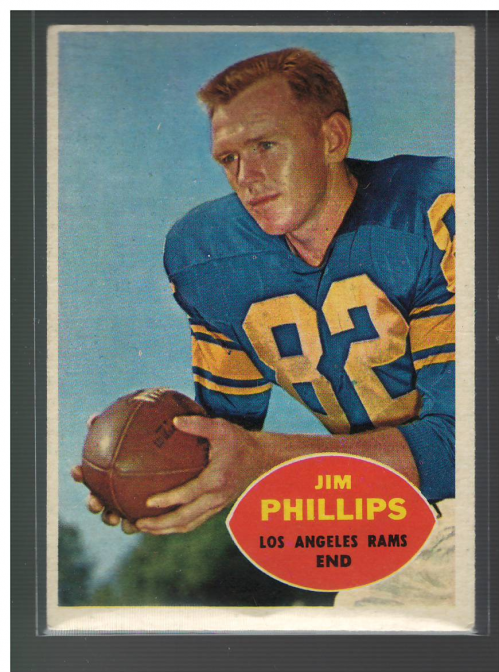 1960 Topps #66 Jim Phillips