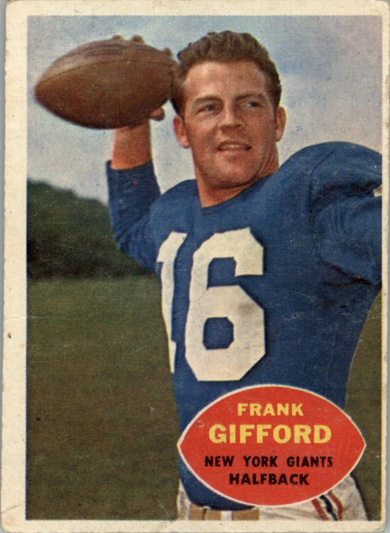 1960 Topps #74 Frank Gifford