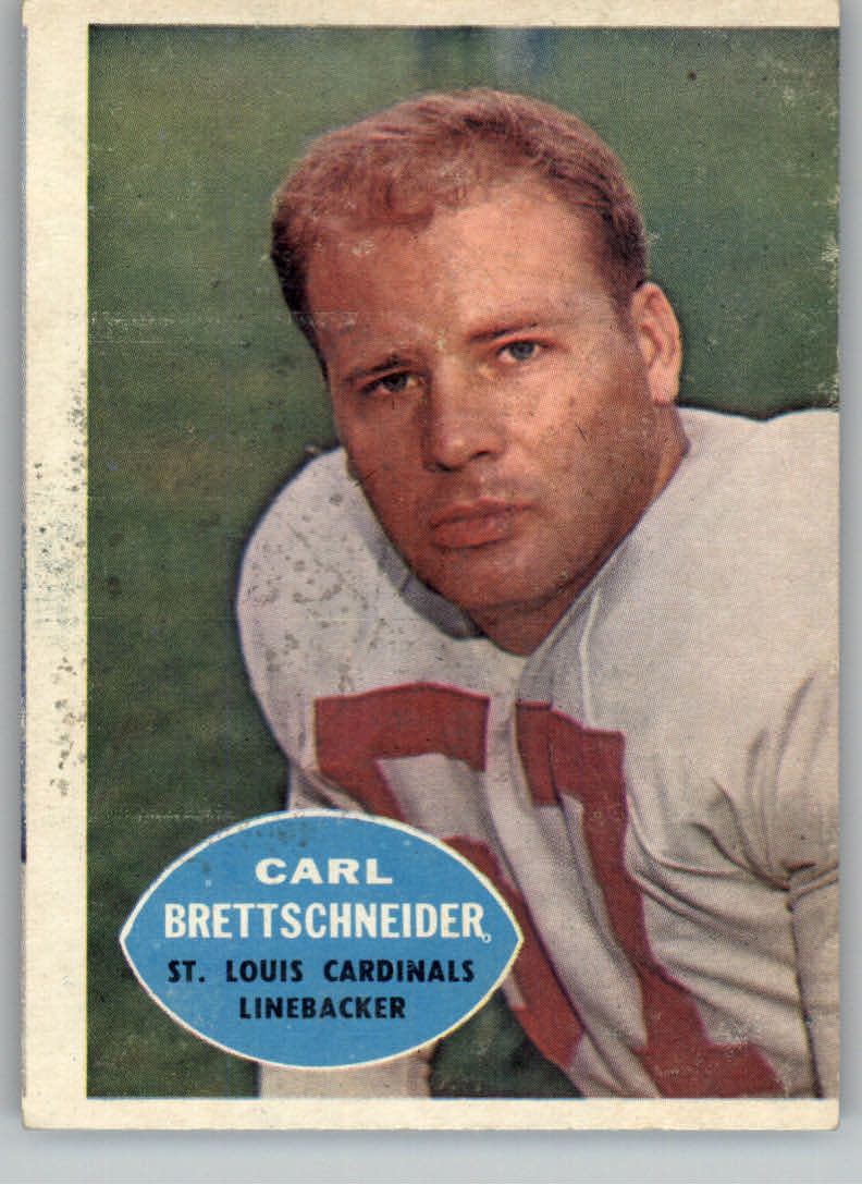 1960 Topps #109 Carl Brettschneider