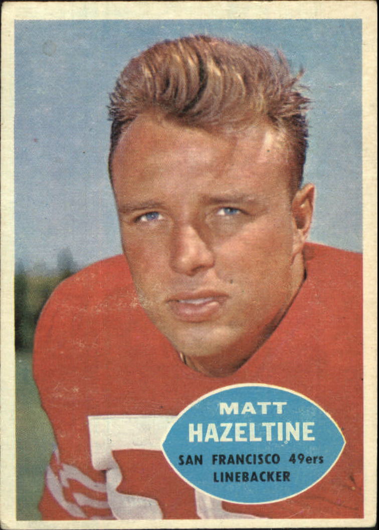1960 Topps #119 Matt Hazeltine