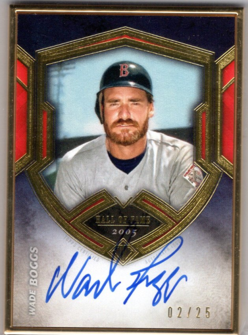 2020 Topps Transcendent Hall of Fame Autographs #THOFWB Wade Boggs