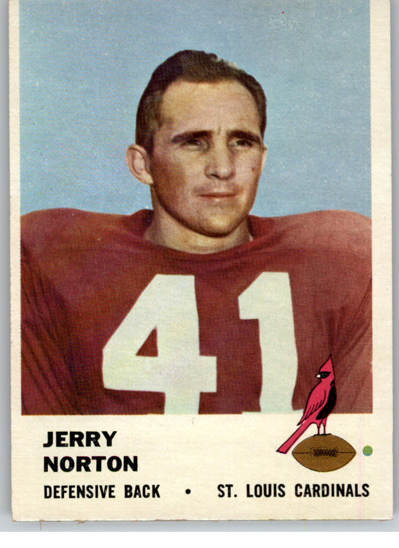 1961 Fleer #26 Jerry Norton