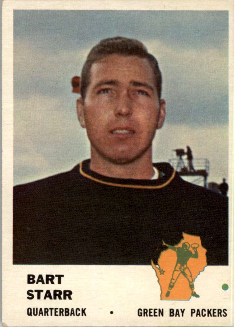 1961 Fleer #88 Bart Starr