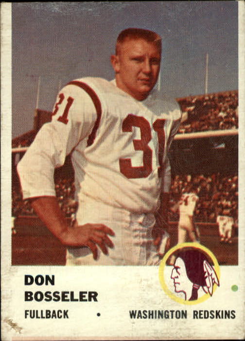 1961 Fleer #109 Don Bosseler