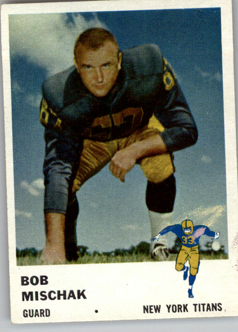 1961 Fleer #216 Bob Mischak RC