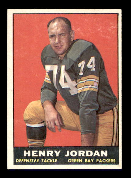 1961 Topps #45 Hank Jordan RC