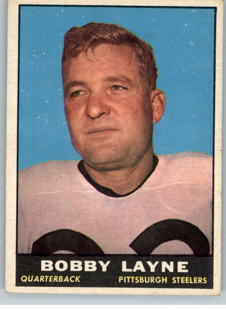 1961 Topps #104 Bobby Layne