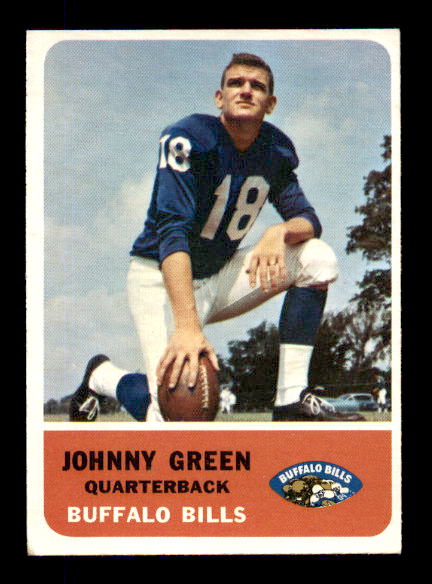 1962 Fleer #13 Johnny Green