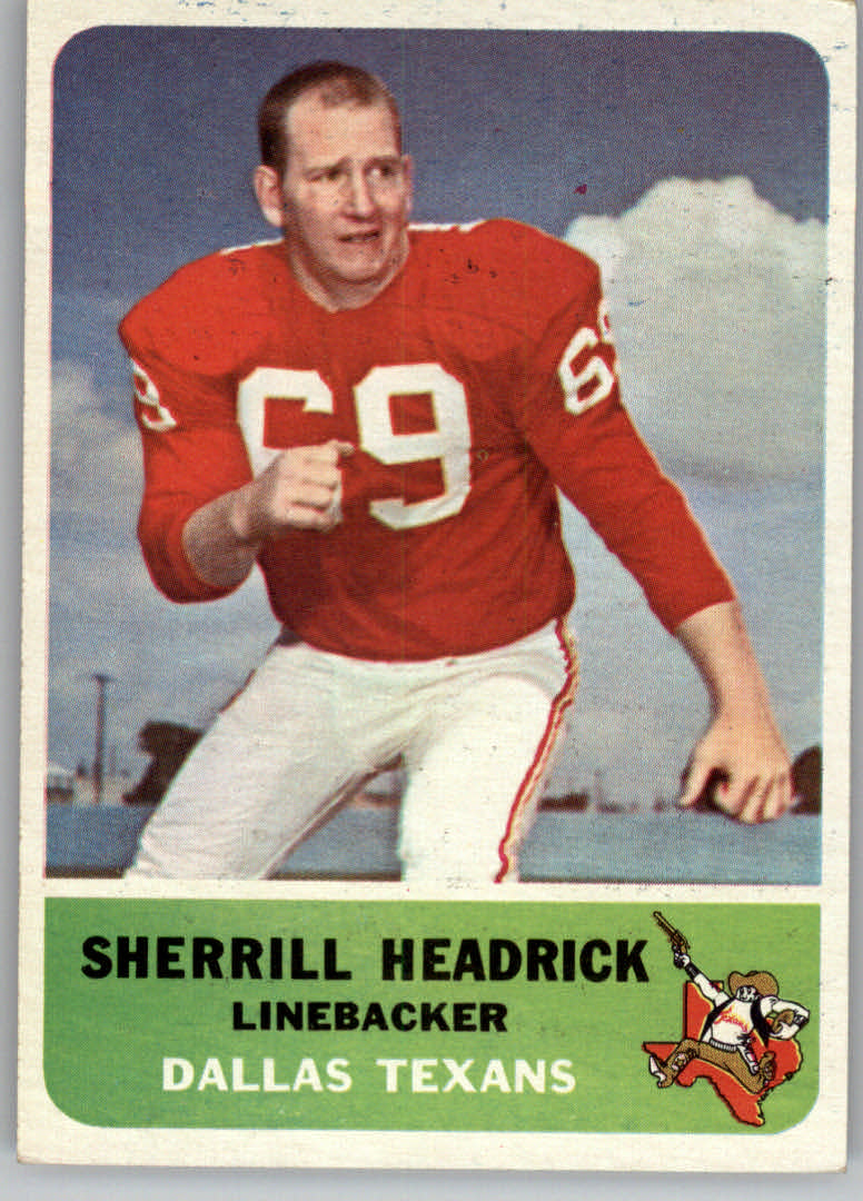 1962 Fleer #29 Sherrill Headrick