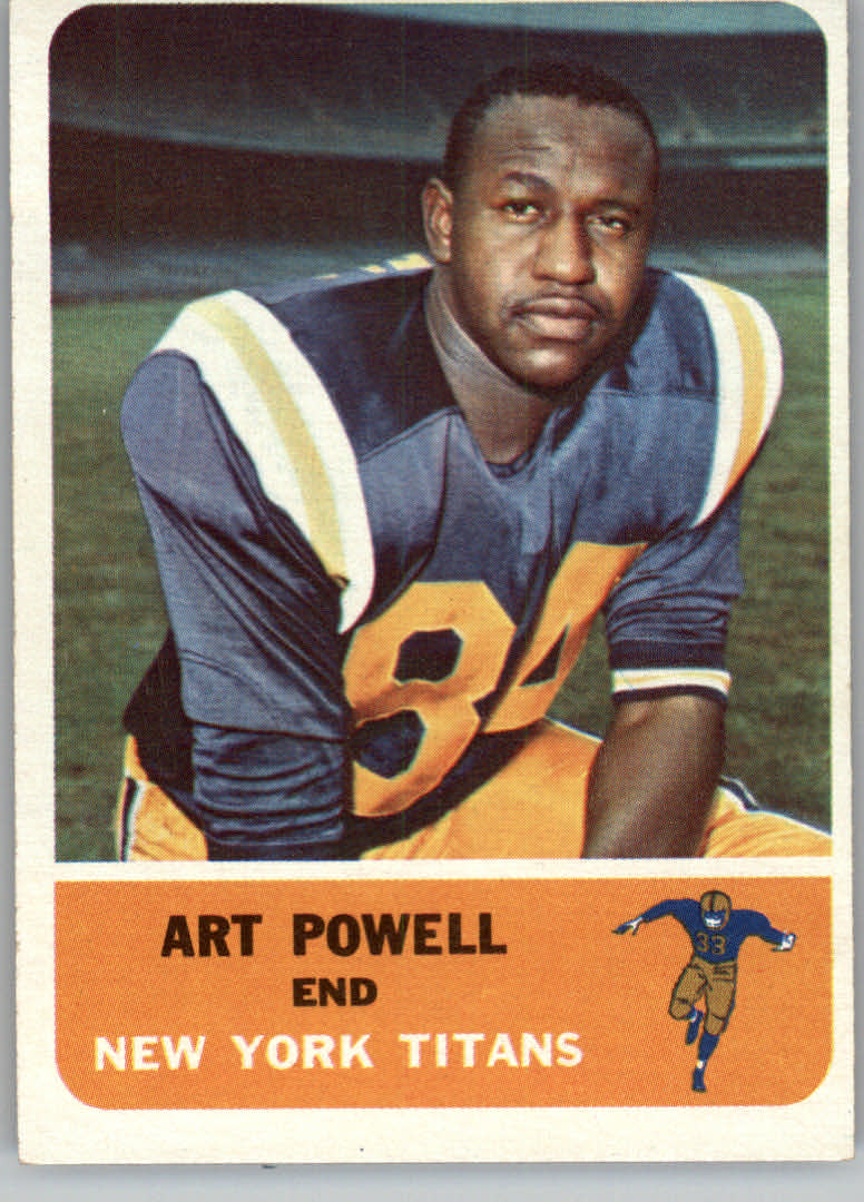 1962 Fleer #60 Art Powell