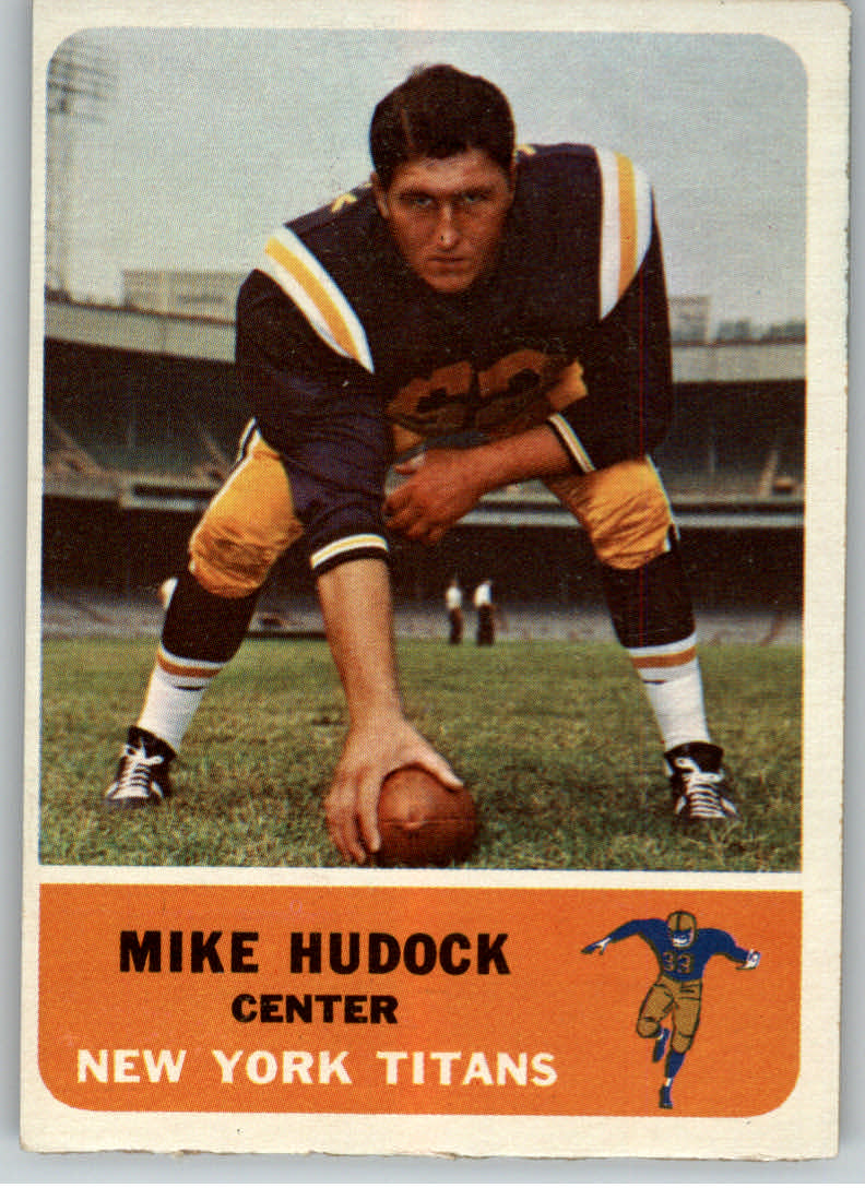 1962 Fleer #61 Mike Hudock