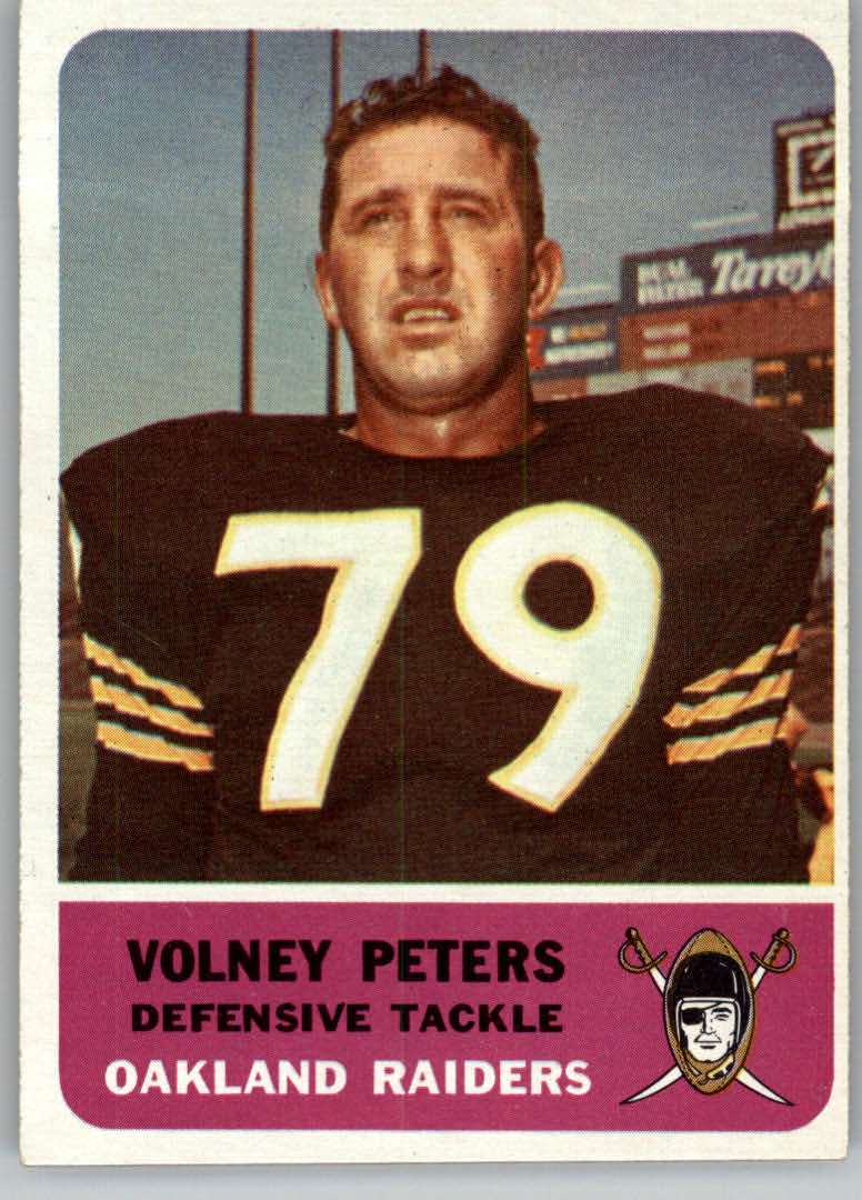 1962 Fleer #76 Volney Peters