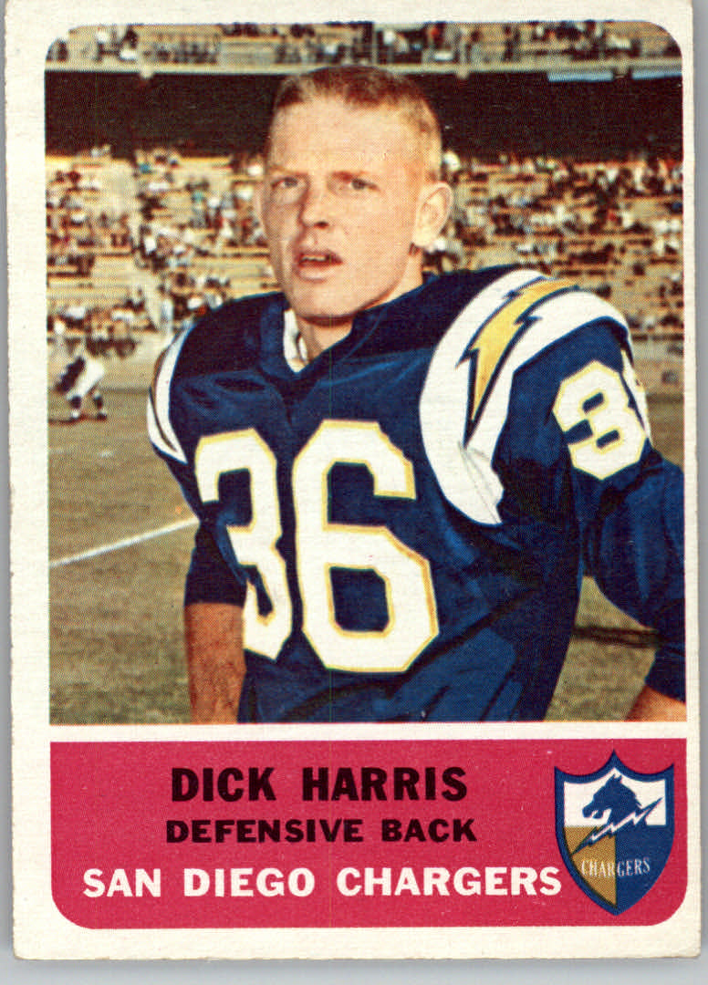 1962 Fleer #84 Dick Harris RC