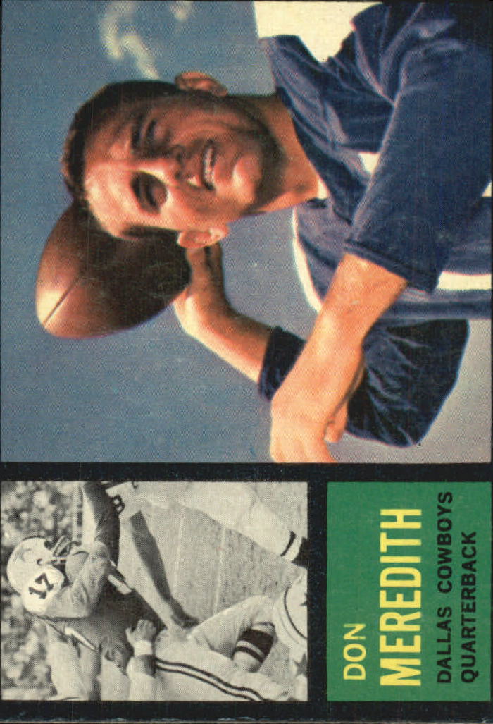 1962 Topps #39 Don Meredith SP