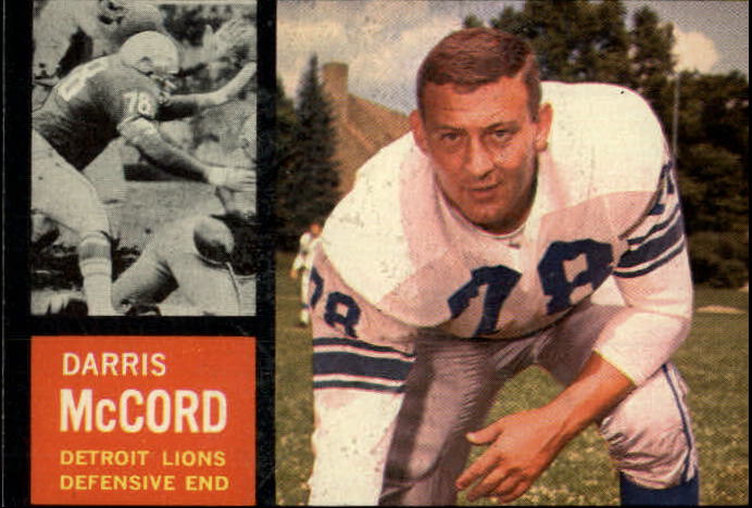 1962 Topps #57 Darris McCord
