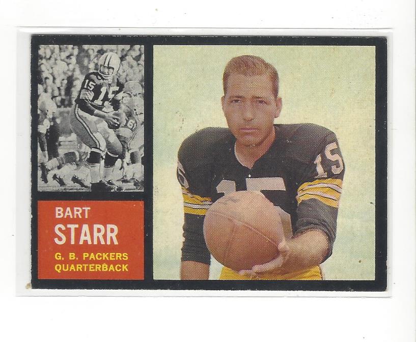 1962 Topps #63 Bart Starr SP