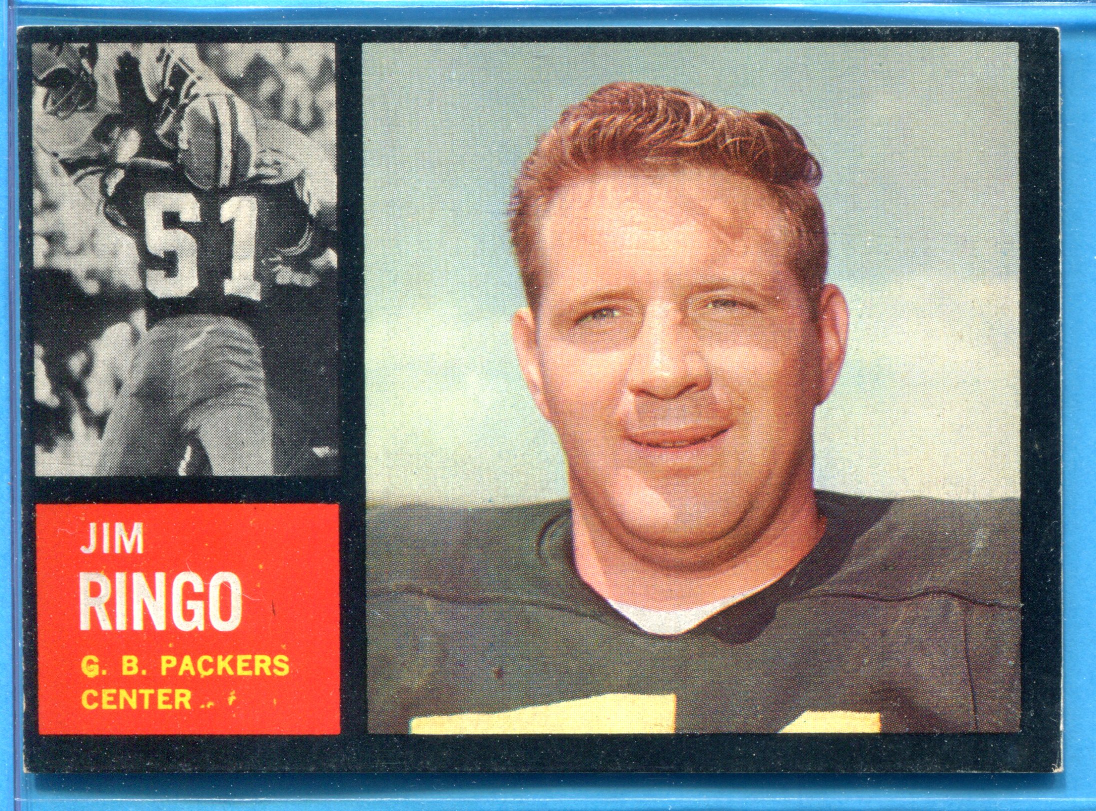 1962 Topps #68 Jim Ringo SP