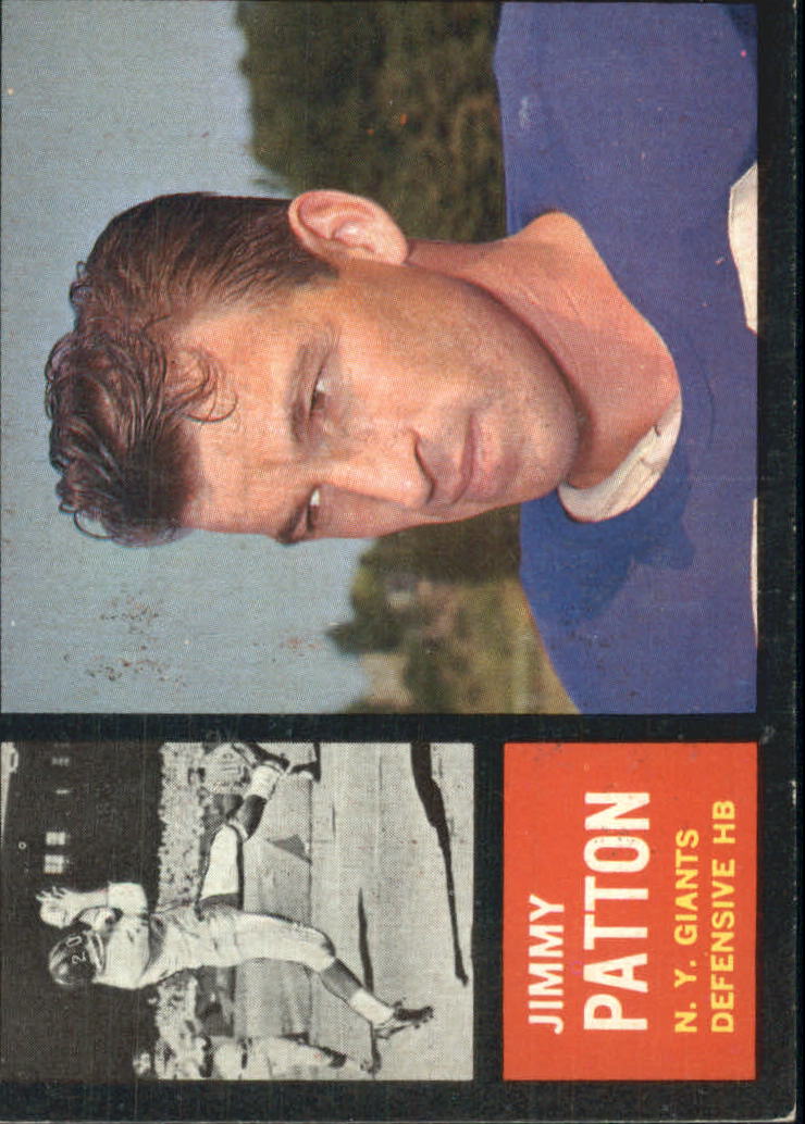 1962 Topps #112 Jim Patton