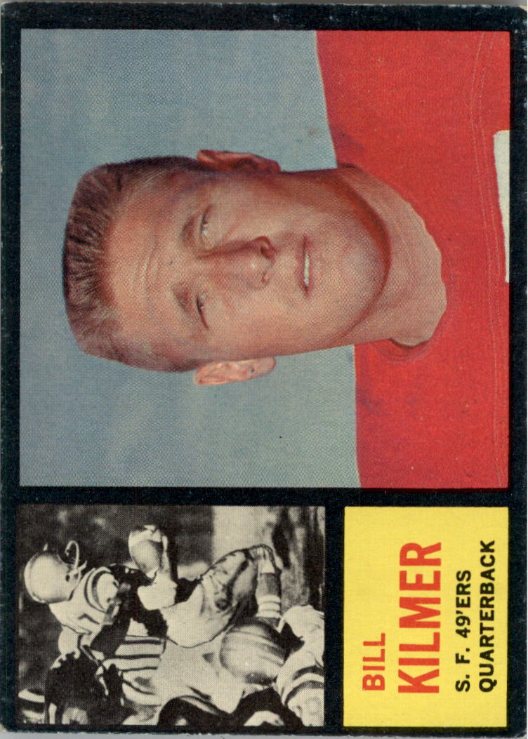 1968 Topps #186 Billy Kilmer - GOOD