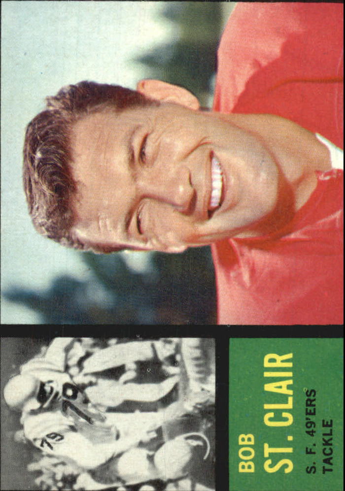 1962 Topps #157 Bob St.Clair