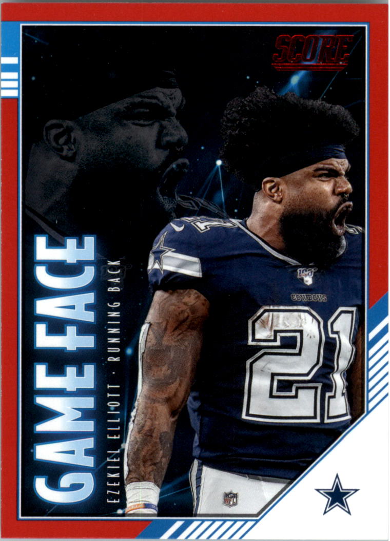 2020 Score Game Face Football Card Pick (Inserts)