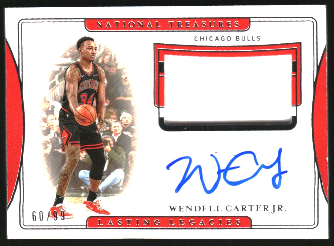 2019-20 Panini National Treasures Lasting Legacies Jersey Autographs Prime #43 Terrence Ross/25