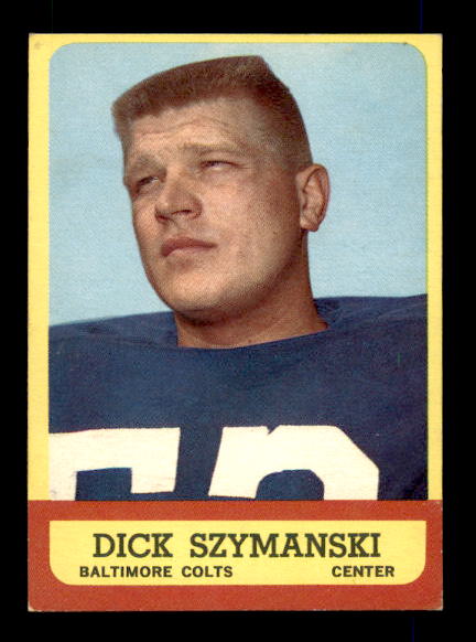 1963 Topps #7 Dick Szymanski RC