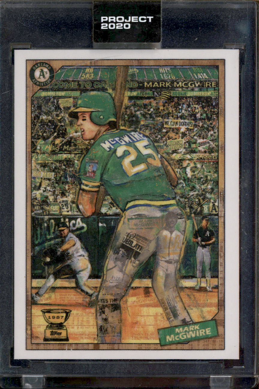 2020 Topps Project 2020 #97 Mark McGwire/19894*/Andrew Thiele