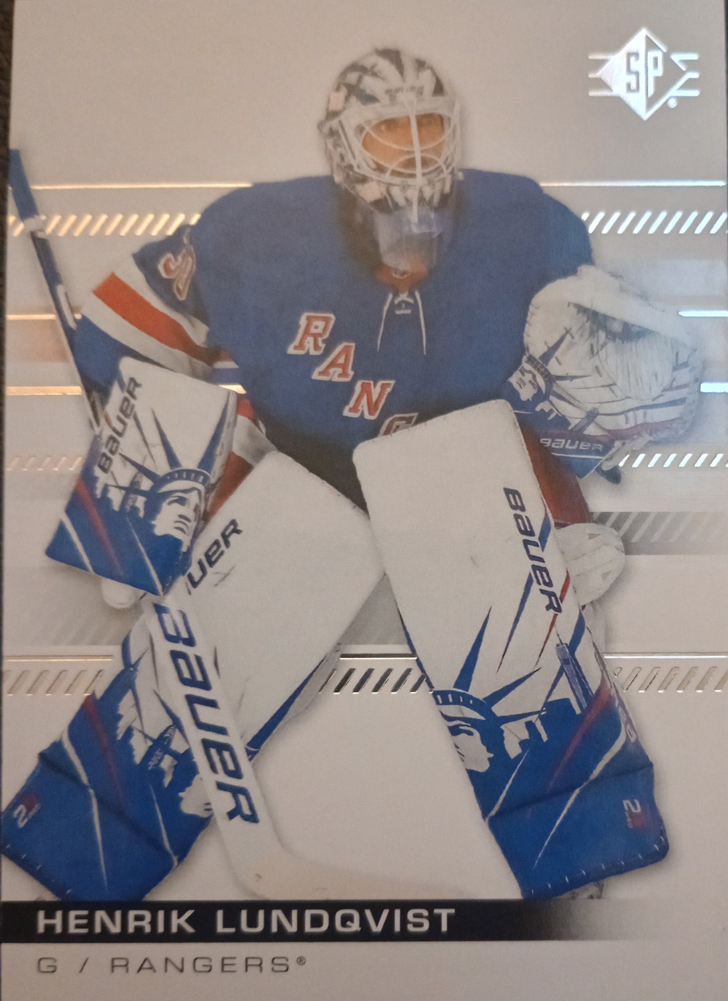 2019-20 SP #33 Henrik Lundqvist