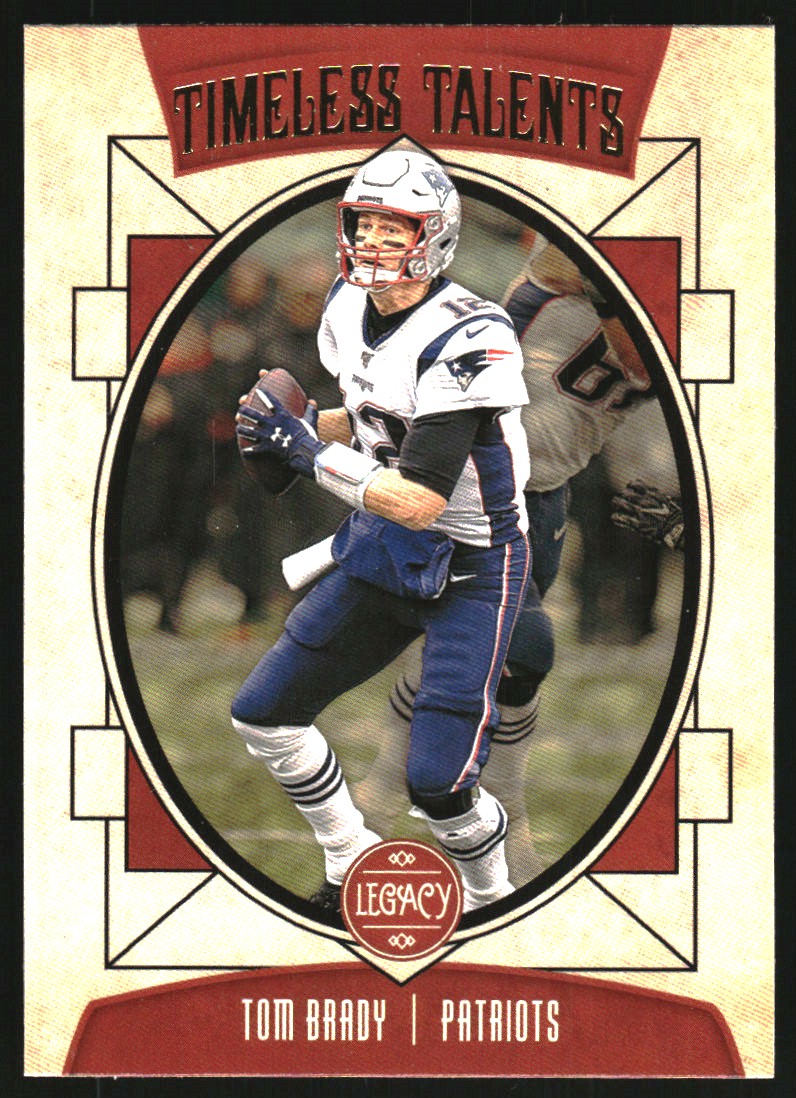 2020 Panini Legacy Timeless Talents #2 Tom Brady