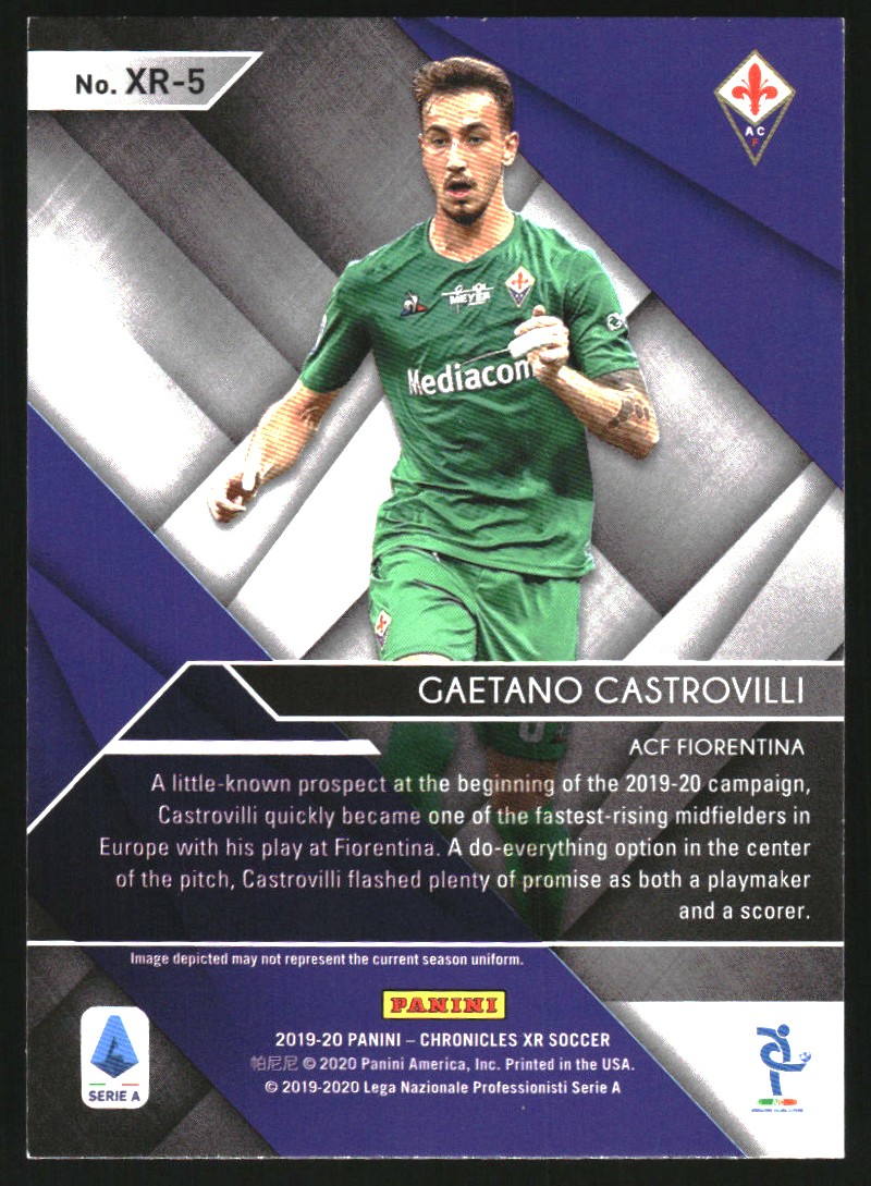 2019-20 Panini XR Rookies Orange #5 Gaetano Castrovilli