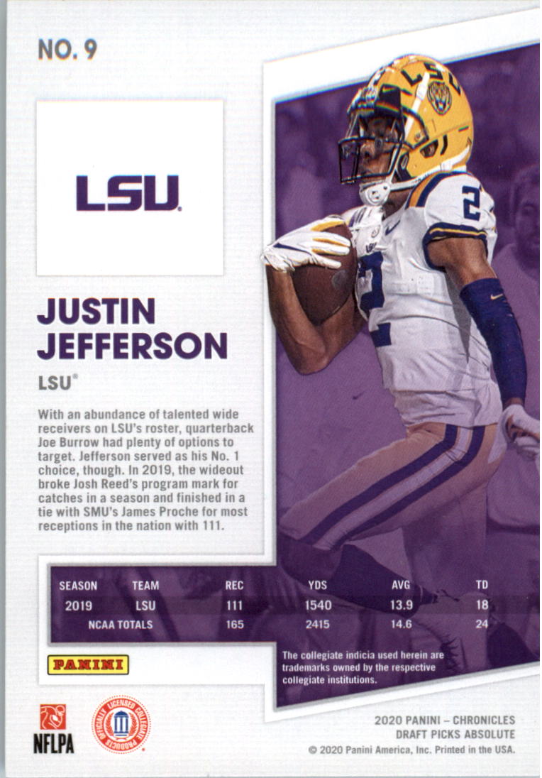 2020 Absolute Football Card Pick (Inserts)