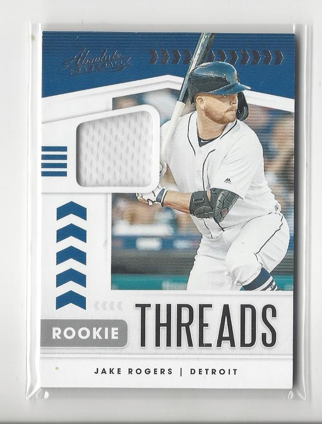 2020 Absolute Rookie Threads #5 Jake Rogers