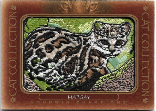 2020 Upper Deck Goodwin Champions Cat Collection Manufactured Patches #FC30 Margay T3