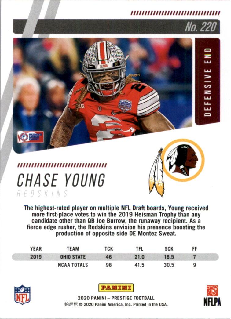 2020 Prestige Football Card Pick 101-330 - Bild 235 von 419
