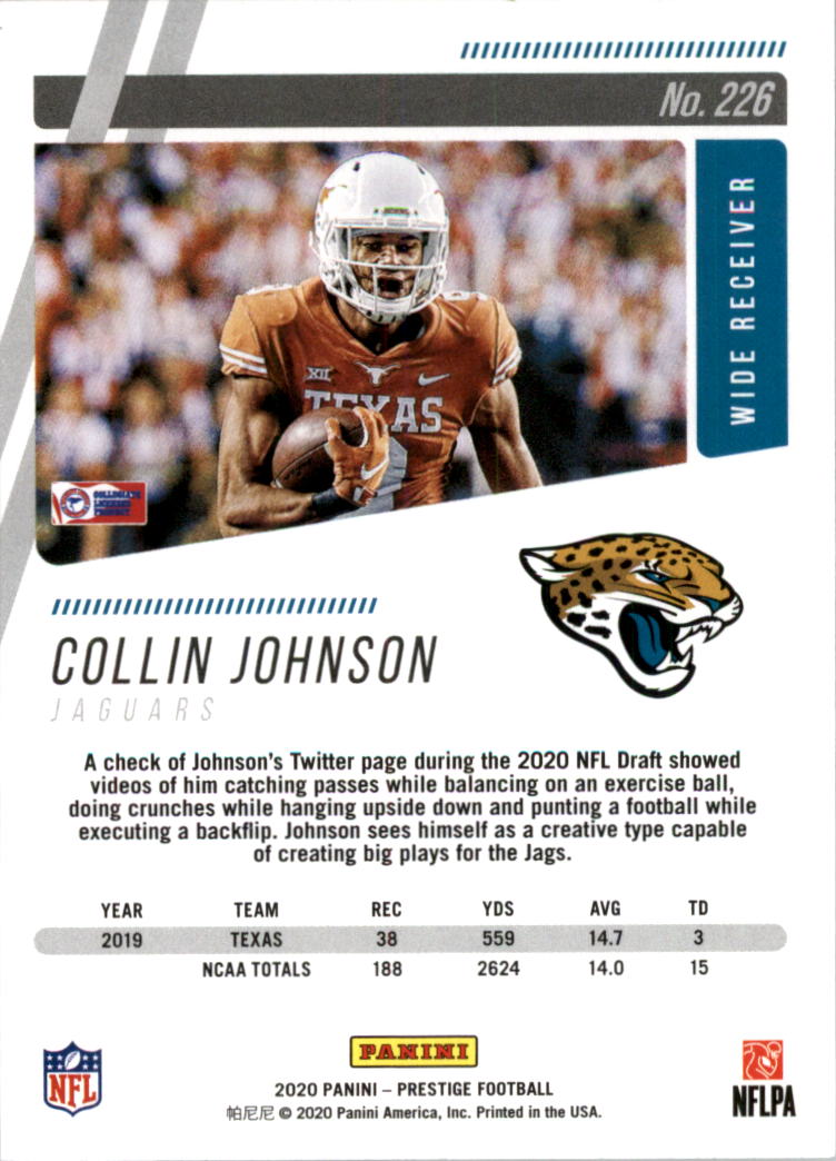2020 Prestige Football Card Pick 101-330 - Bild 245 von 419