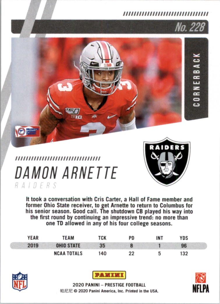 2020 Prestige Football Card Pick 101-330 - Bild 249 von 419