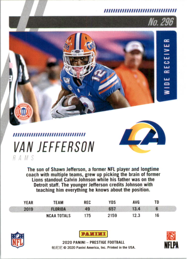 2020 Prestige Football Card Pick 101-330 - Bild 357 von 419