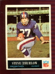 1965 Philadelphia #123 Steve Thurlow RC