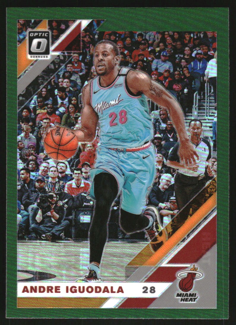 2019-20 Panini Chronicles Green #513 Andre Iguodala/Donruss Optic Traded