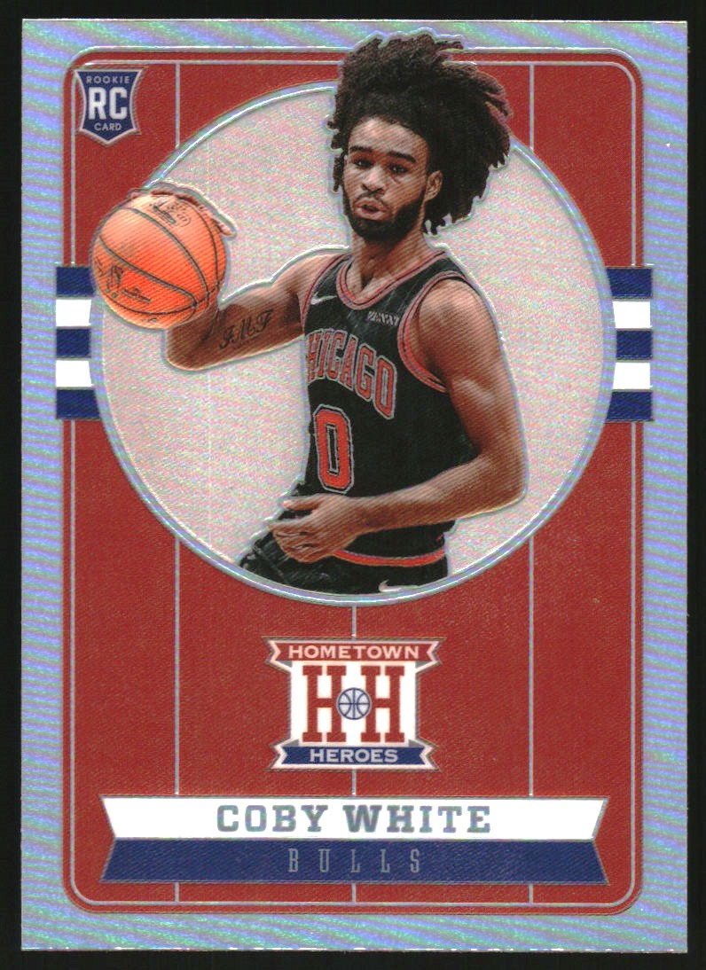 2019-20 Panini Prizm Emergent Prizms Silver #1 Coby White on