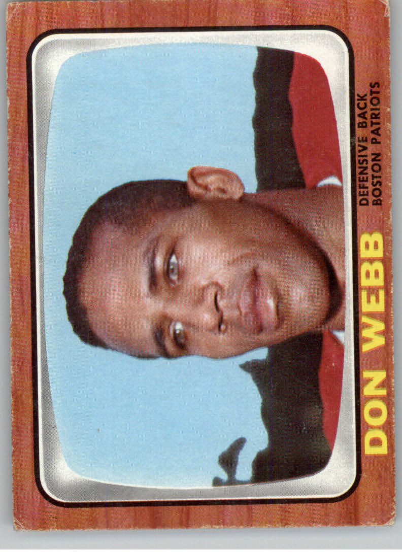 1966 Topps #13 Don Webb