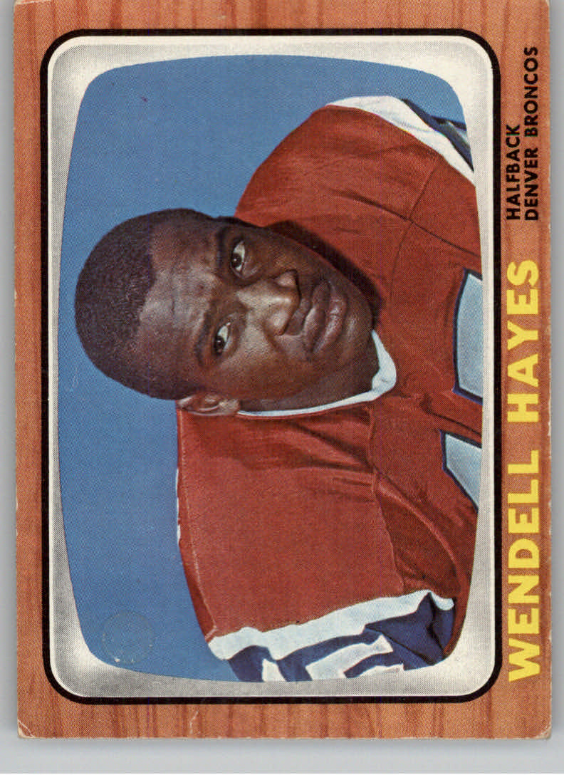 1966 Topps #34 Wendell Hayes RC