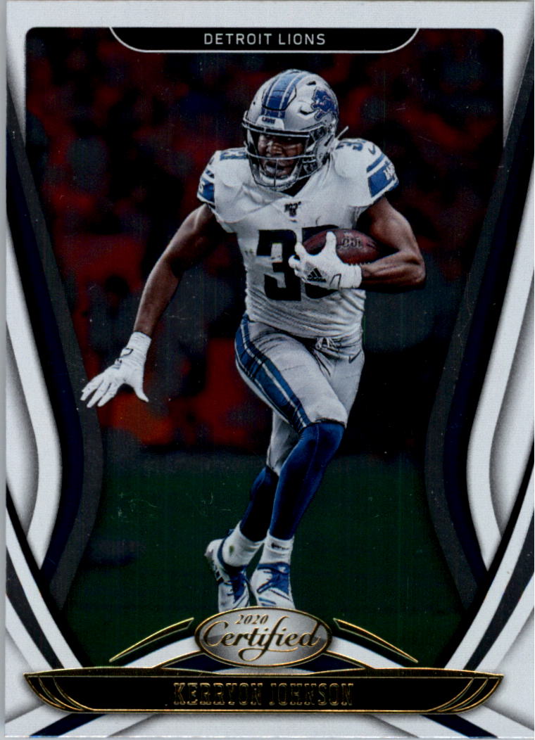 2020 Certified Football Card Pick (Base)